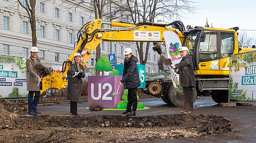 Wien Start für den UBahnbau U2xU5 Eurailpress