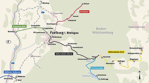 BreisgauSBahn/Elztalbahn Erste Arbeiten zum geplanten