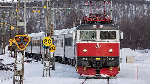 Schweden Vy Tåg und SJ betreiben die Nachtzüge nach